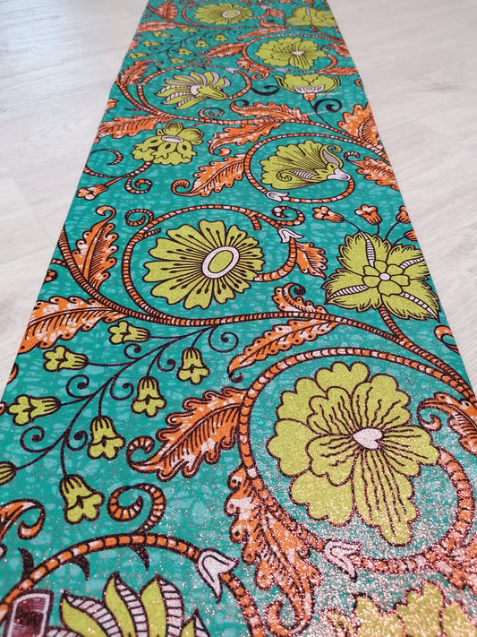 Africká látka glitters