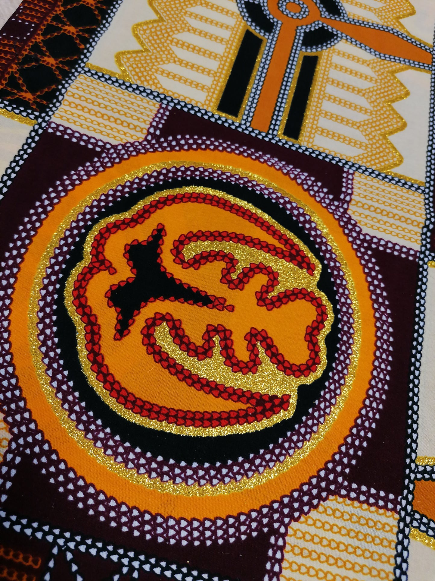 Africká látka měkká premium wax,Ghana