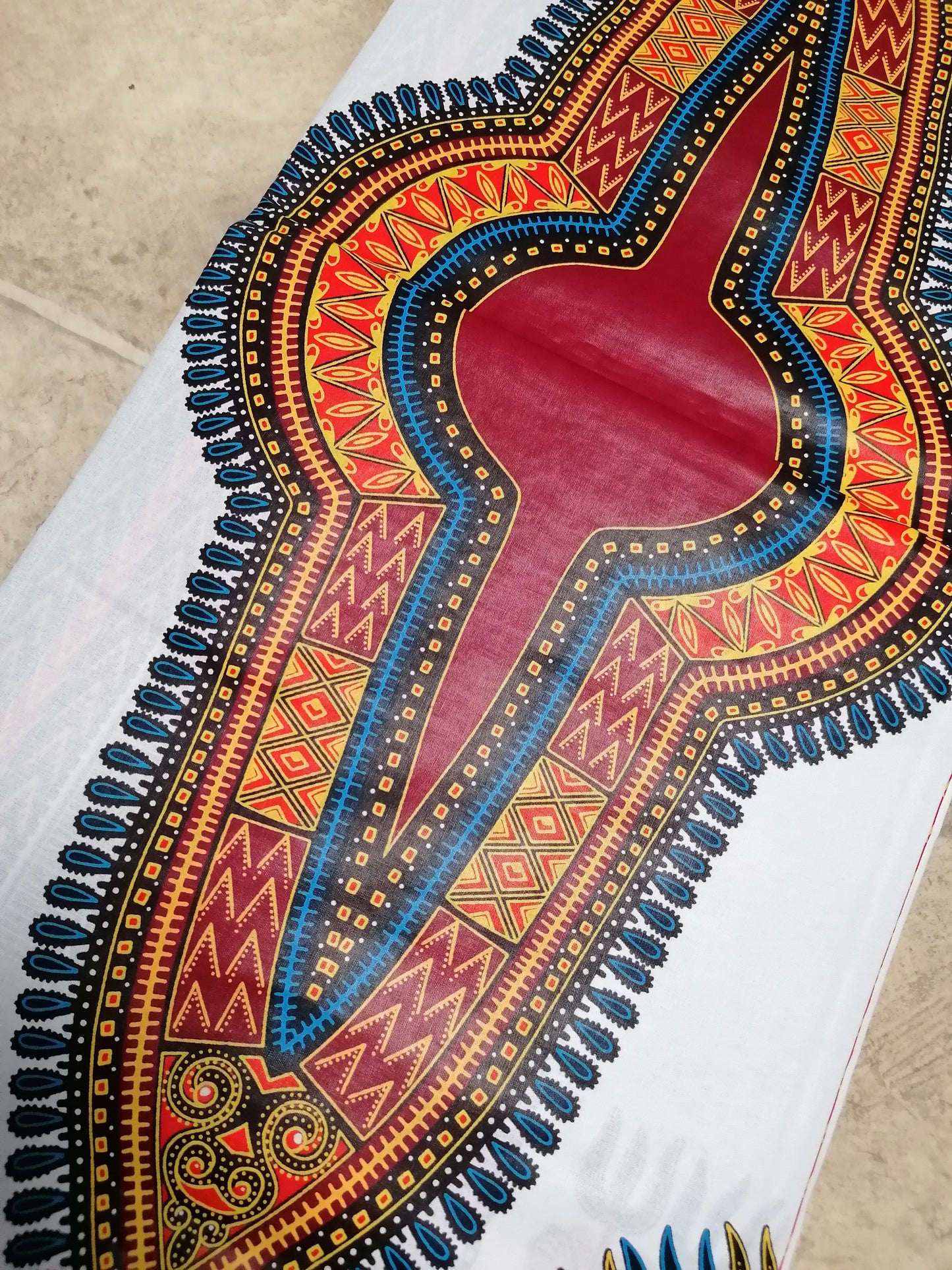 Africká trafiční Dashiki -panel