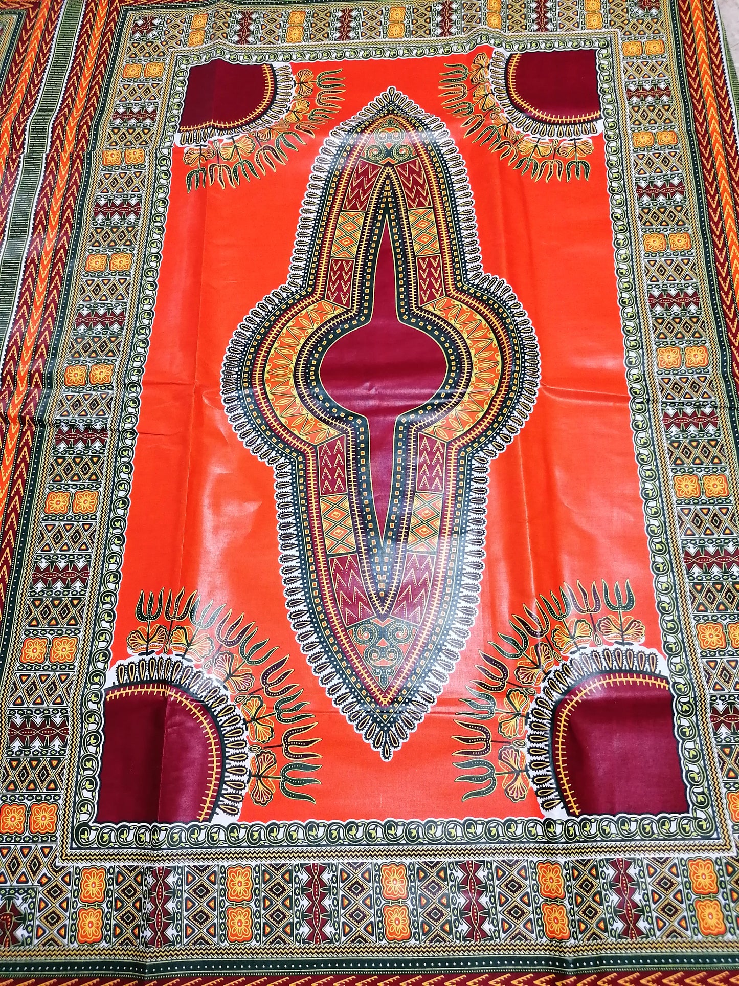 Africká tradiční Dashiki -panel