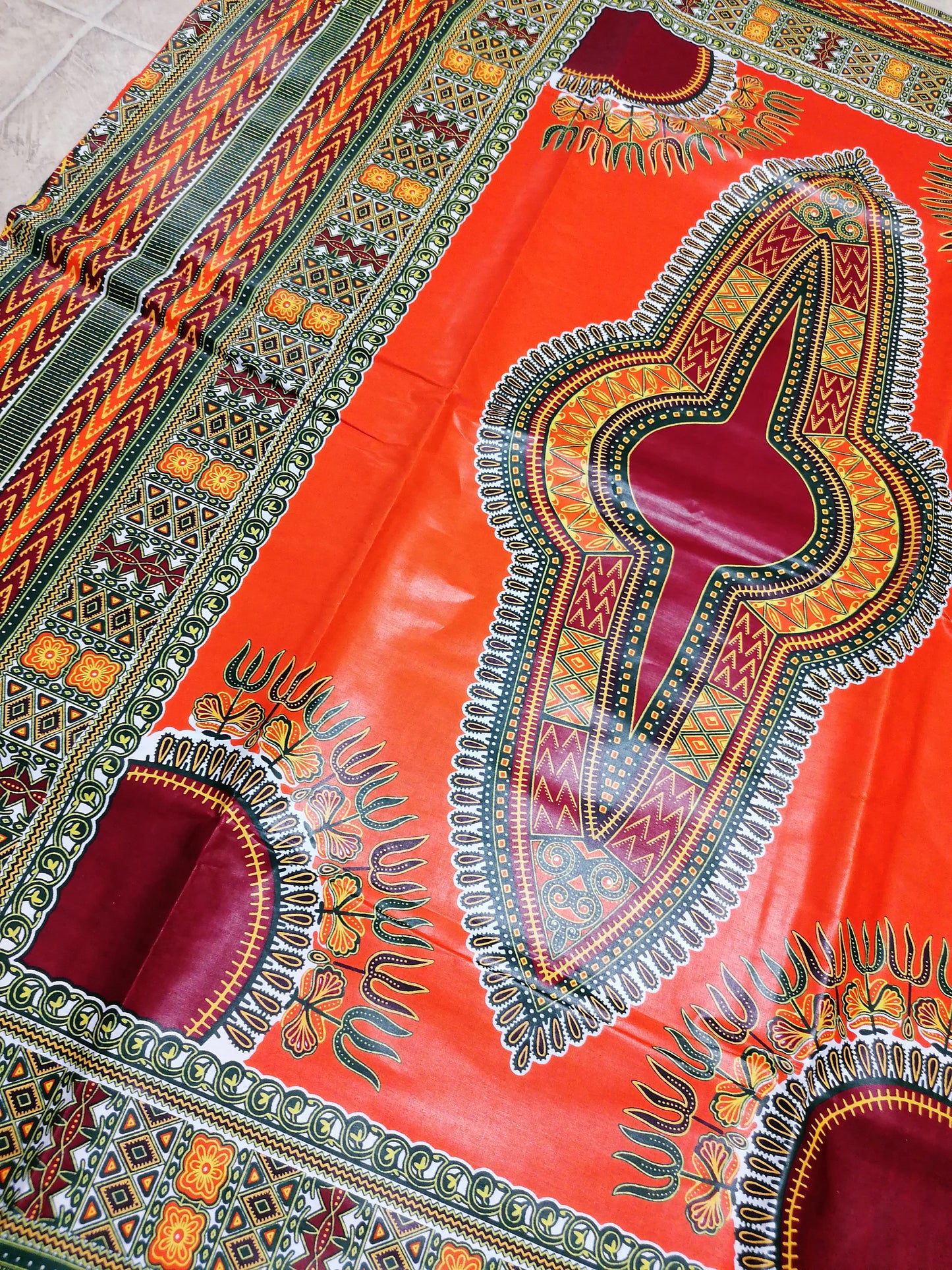 Africká tradiční Dashiki -panel