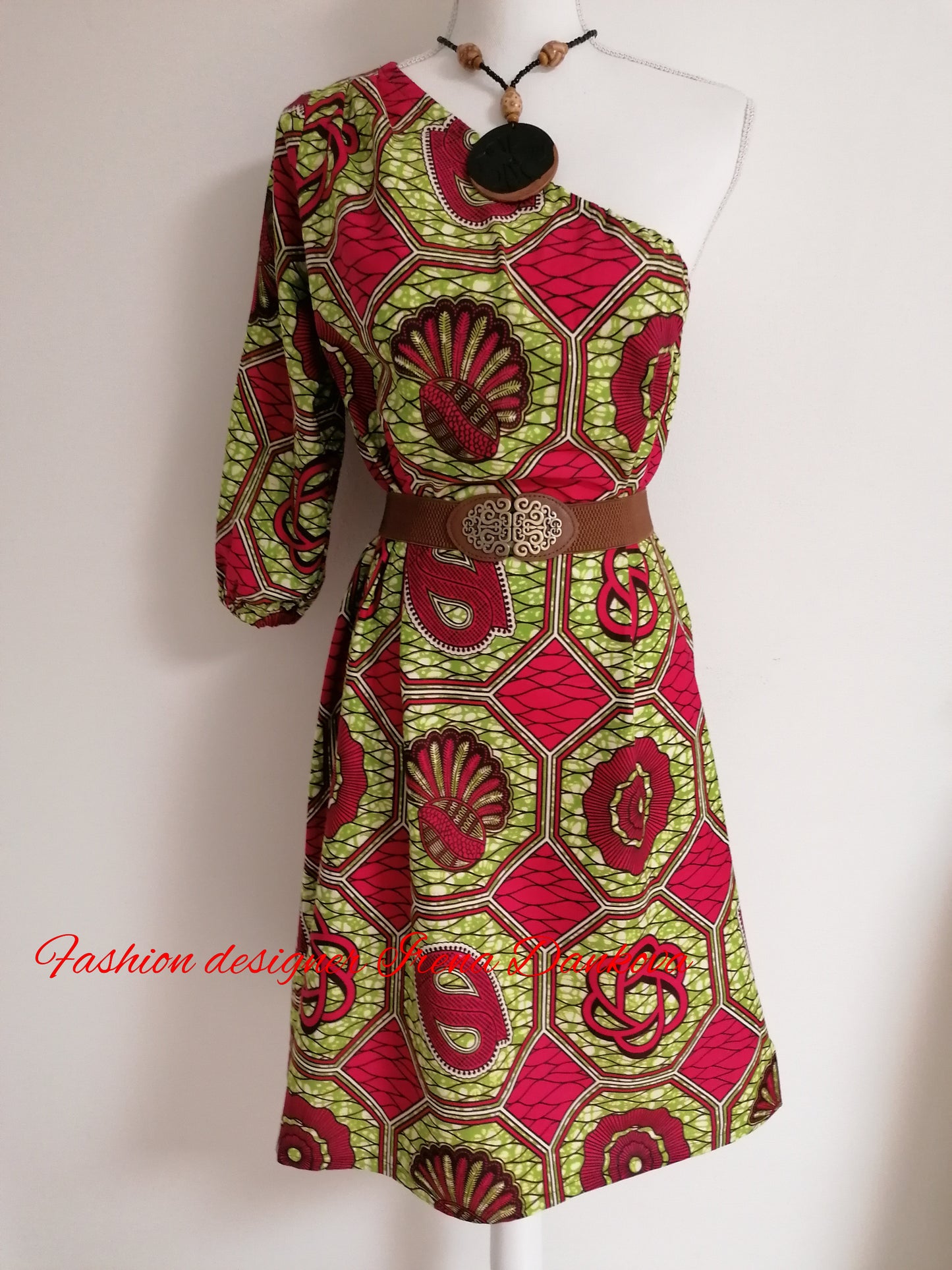 Šaty z africké látky / Ankara dress