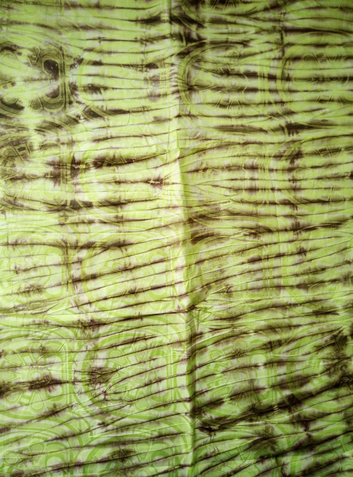 Batika zelena 175 x 120 cm
